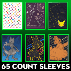 Pokemon Sleeves - 65ct